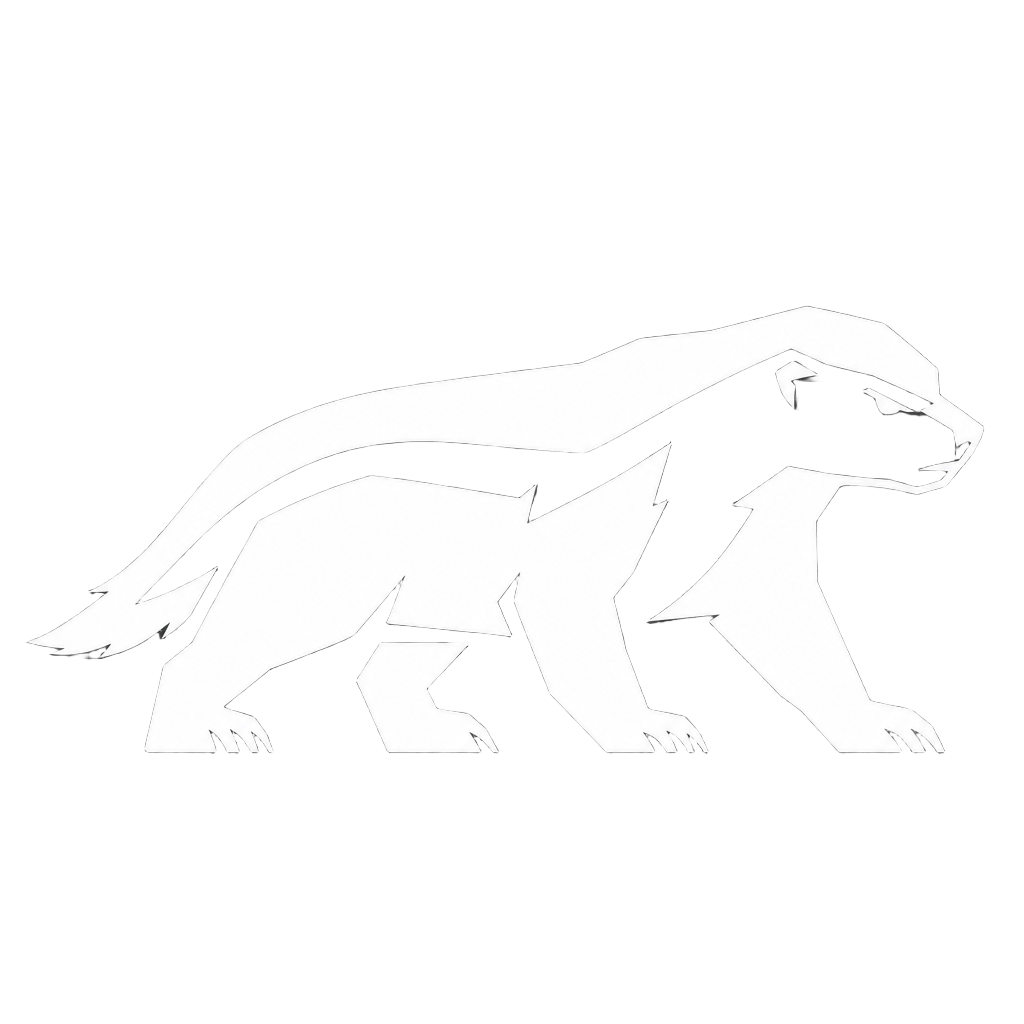 Ratel Solutions logo — a stylized honey badger